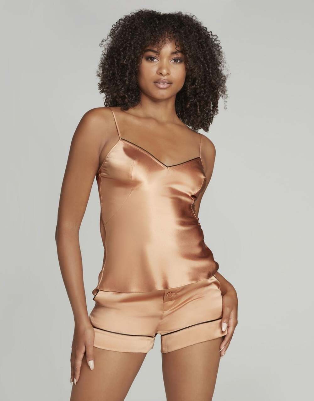 Agent Provocateur Classic Gold Silk Camisole AP3 Medium NWT